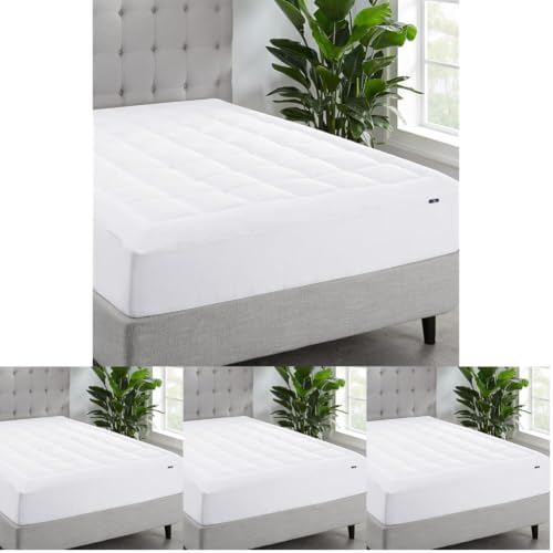 Serta ComfortSure Quilted Cotton Pillowtop Mattress Pad by Serta