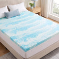 OLIXIS 2 Inch Twin XL Cooling Gel Infused Memory Foam Mattress Topper by OLIXIS