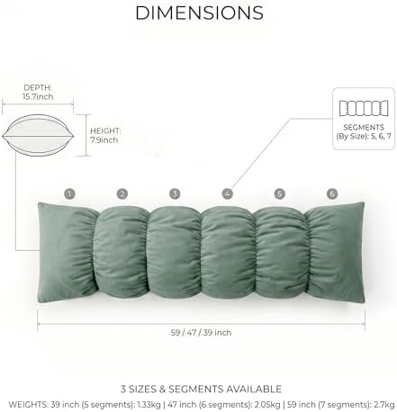Pat. Pend. Segmented Body Pillow - Image 5