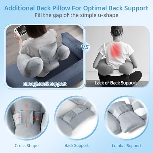 Crochet Pillow for Lap Support - Image 2