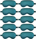 10 Pack Sleep Mask, Silk Eye Mask, by QISEQIRO