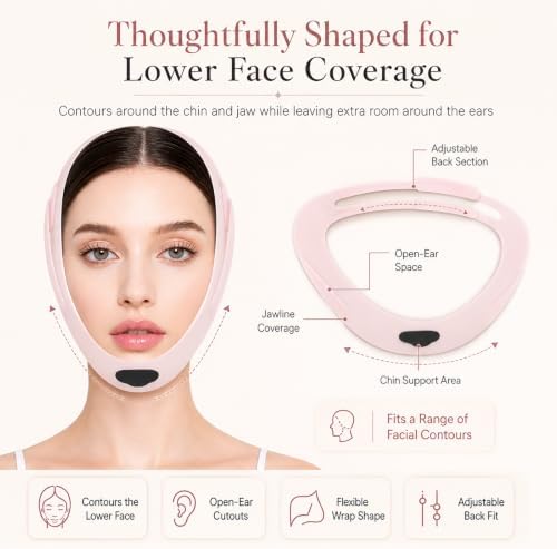 Chin Strap for Sleeping, Silicone Adjustable Chin Strap, Reusable Double Chin - Image 5