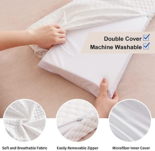 EUHAMS Queen Size Bed Wedge Pillow - Image 6