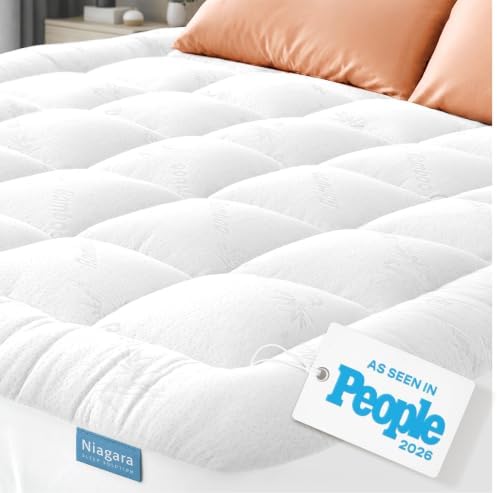 Niagara Sleep Solution Twin Ultra Soft Mattress Topper — Back Pain Relief by NiagaraSleepSolution