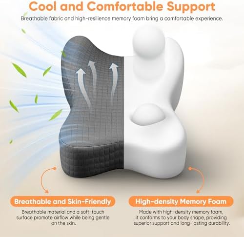 Knee Pillow for Side Sleepers, Leg Pillow for Side Sleeping, Sciatica Pain - Image 5
