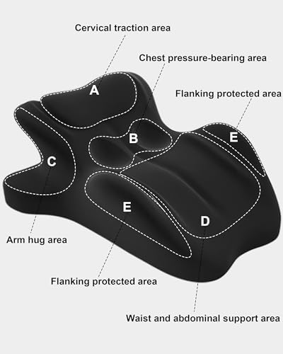 Memory Foam Couples Pillow, 27° Ergonomic Wedge - Image 7