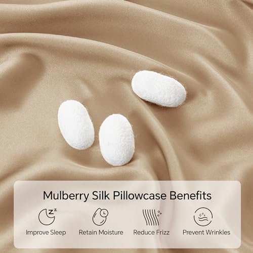 INFIIXSO Mulberry Silk Pillow Cases Queen Size - Image 2