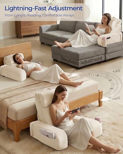 Kayfia Reading Pillow, 30-90° Stepless Adjust Angle Height - Image 3