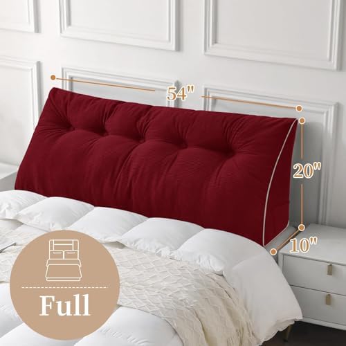 Sasttie Headboard Pillow Full, Wedge Pillow Headboard - Image 5