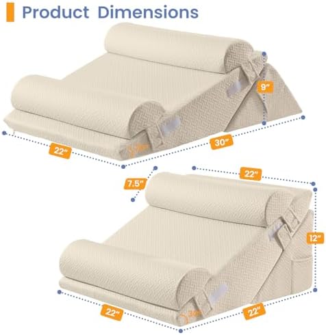 Sasttie Adjustable Wedge Pillow Set - Image 2