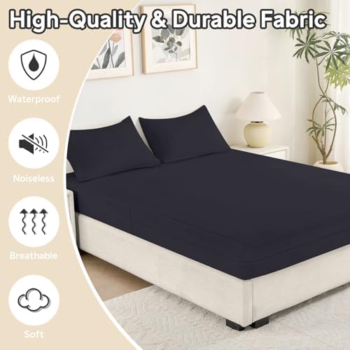 Mattress Encasement Twin XL Zippered Waterproof - Image 3
