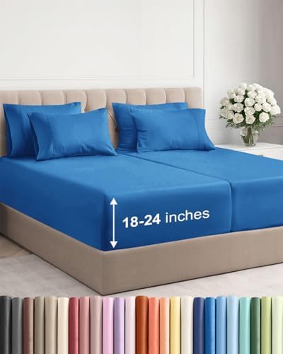 Extra Deep Split King Sheet Set by CGKUnlimited