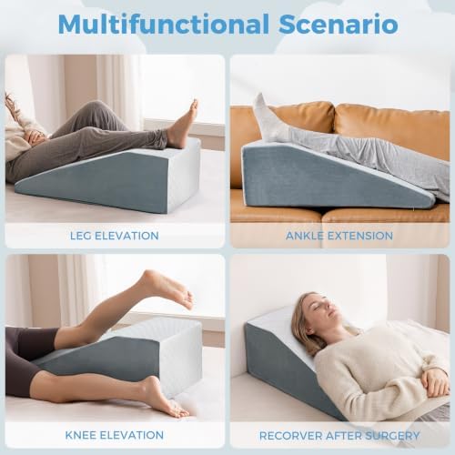 Ganondorf Leg Elevation Pillow for After Surgery, Premium Foam Leg Support - Image 6