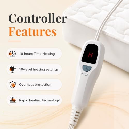 Full Size Heated Mattress Pad - Image 2