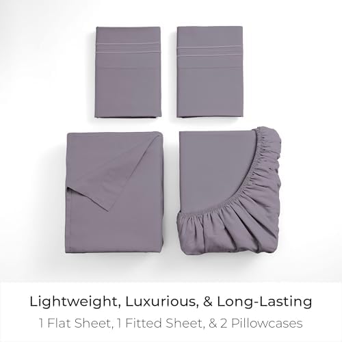 Mellanni Iconic 4-Piece, Ultra Soft Sheet Set - Image 3