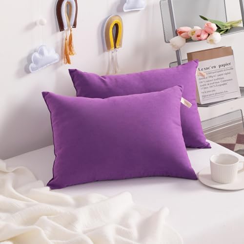 NTBAY Toddler Pillows, Down Alternative 13"x18" Pillows, Machine Washable - Image 2