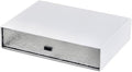 Desk Drawer Organizer, Stackable Plastic Storage Drawer, Grocery Organizer For Stationery/Office Supplies (New White, 1 Compartment)