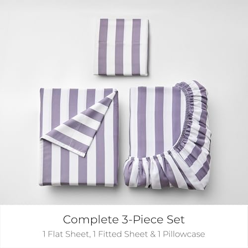 Mellanni Iconic 3-PC, Ultra Soft Sheet Set - Image 3