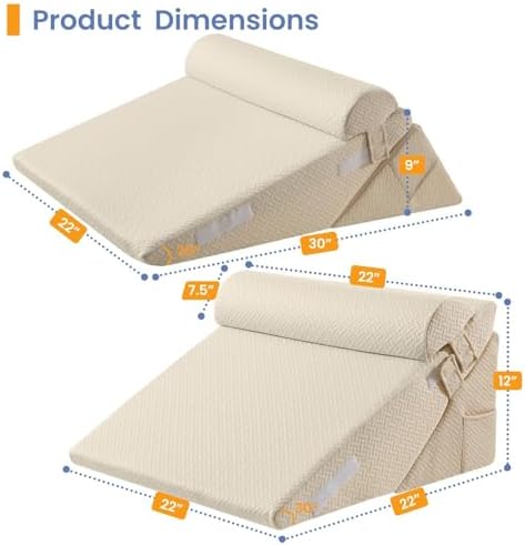 Sasttie Adjustable Wedge Pillow Set - Image 2