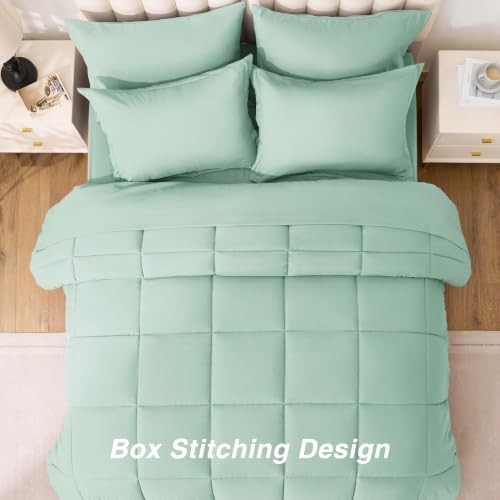 Love's cabin Plaid Twin XL Comforter Set - Image 6