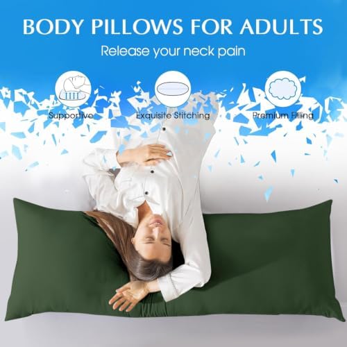 SHOUREN Large Body Pillow, Long Bed Pillow - Image 5