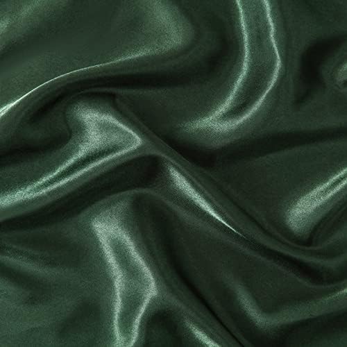 TREELY 1 Pack Satin Pillow Covers 20x48 Inches, Forest Green - Image 4