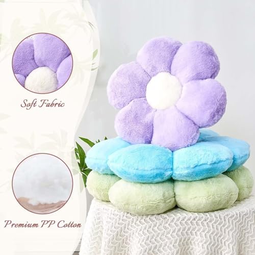 Kcvvcr Lavender Flower Pillow, Cute Decorative Shaped Throw Pillow - Image 4