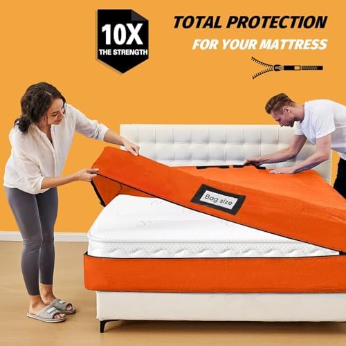 Mattress Bags for Moving, BETU Mattress Protector Waterproof Mattress Cover - Image 2