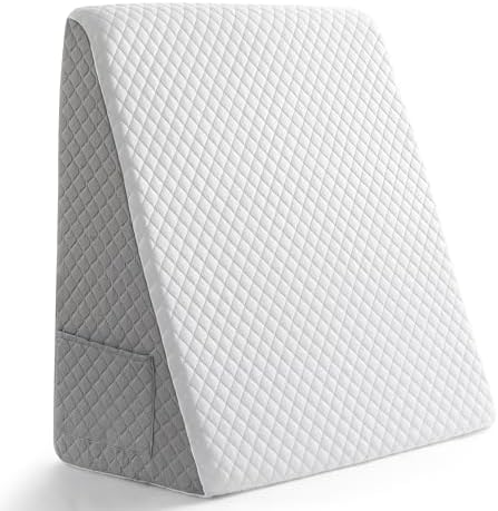 Premium Bed Wedge Pillow by SweetHomeCollection