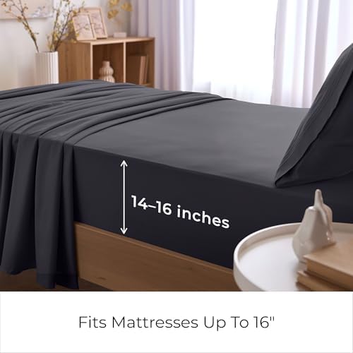 Mellanni Iconic 3-Piece, Ultra Soft Sheet Set - Image 4