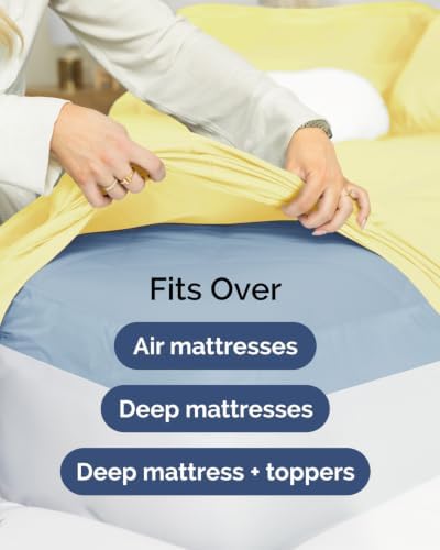 CGK Linens 2 Pack Extra Deep King Fitted Sheets - Image 7