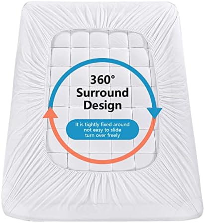 Twin Mattress Pad Cover Top - Image 6