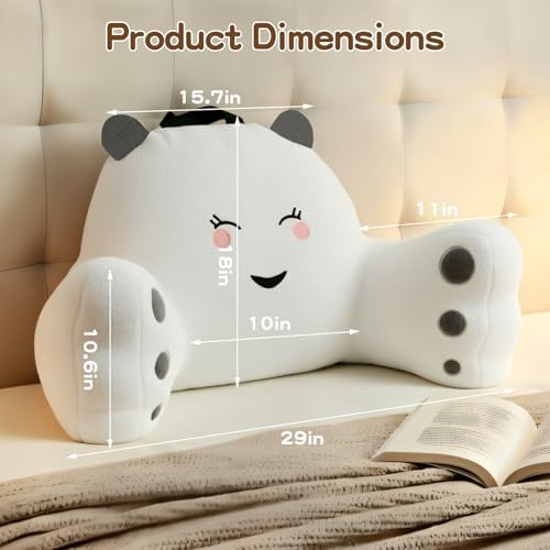 Reading Pillow for Sitting Up in Bed Couch - Image 2