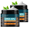 NUVADERMIS Urea Cream 40% for Feet – Maximum Strength Foot Repair Lotion with 2% Salicylic Acid, Shea Butter, Tea Tree Oil, and Vitamin E – For Dry, Cracked Heels – 5.29 oz Jar - 2 Pack