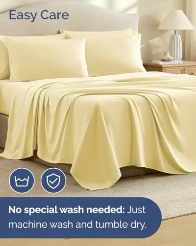 Queen 6 Piece Bed Sheet Set - Image 6