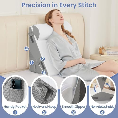 Sasttie Adjustable Wedge Pillow Set - Image 5