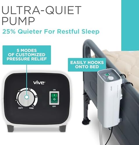 Vive Alternating Air Pressure Mattress Pad - Image 6