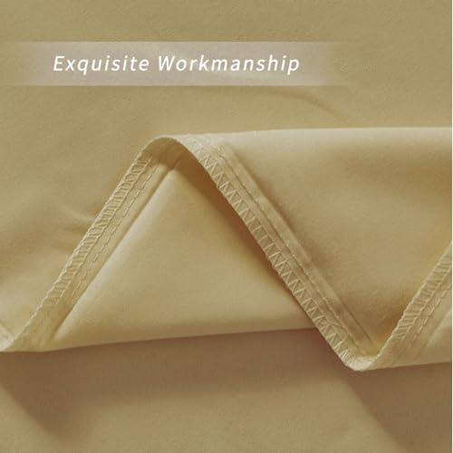 Gold King Size Pillow Cases Set of 2 - Image 6