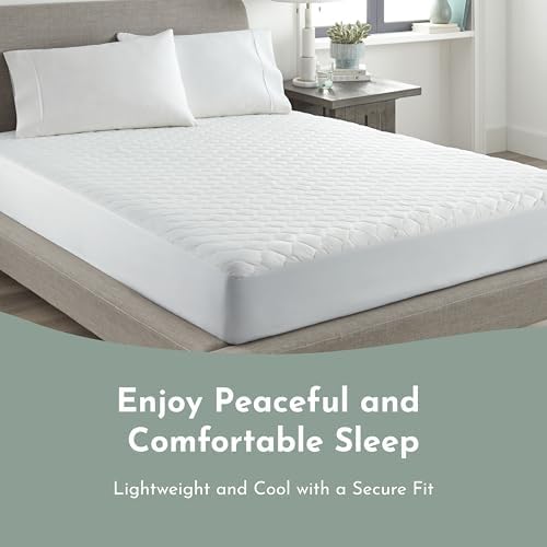 100% Cotton Organic Mattress Protector | Breathable & Noiseless Quilted GOTS - Image 6