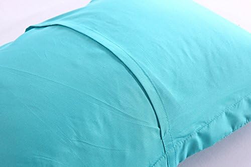 MarCielo 2-Piece Embroidered Pillow Shams, Decorative Microfiber Pillow Covers - Image 5