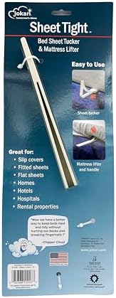 Jokari Mattress Lifter and Sheet Tucking Tool. Ergonomic Handle - Image 3