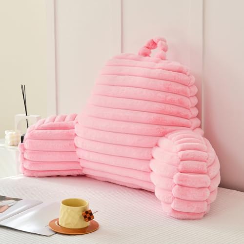 Large Reading Pillow for Adults, Back Support Pillow for Sitting Up in Bed - Image 4