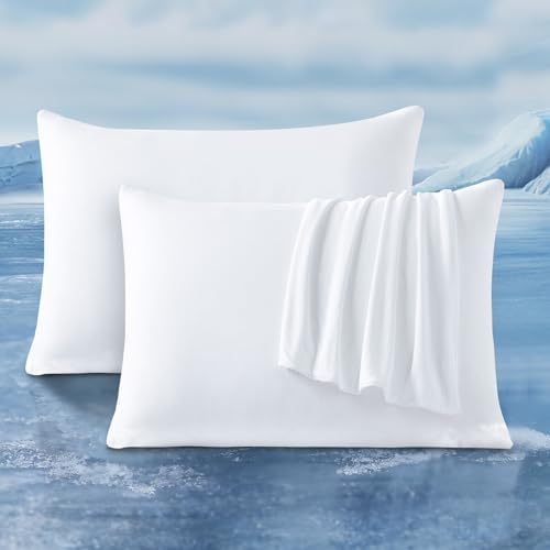 LUXEAR Cooling Pillow Cases for Hot Sleepers, Standard Size by Luxear
