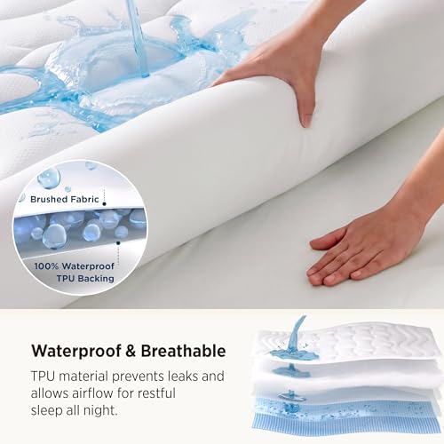 Bedsure King Size Mattress Protector Waterproof - Image 2