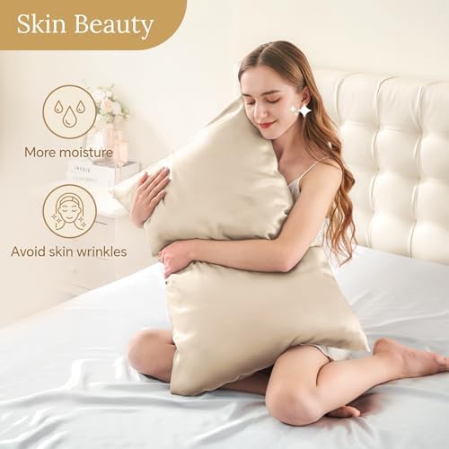 INFIIXSO Mulberry Silk Pillow Cases King Size - Image 3