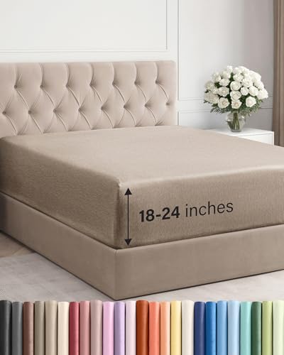 CGK Linens Extra Deep King Fitted Sheet Only by CGKUnlimited