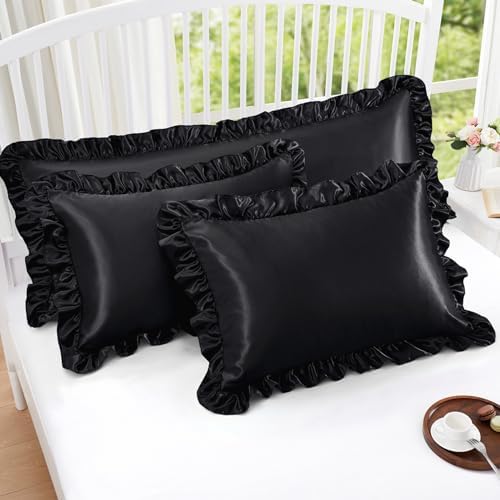 Homiest Ruffle Satin Pillowcase - Image 5