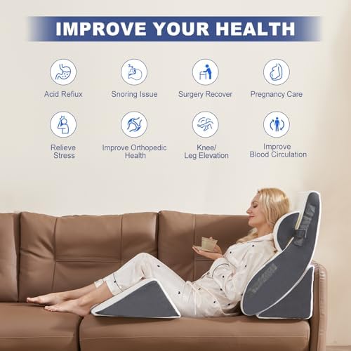 4PCS Orthopedic Bed Wedge Pillow Set - Image 5