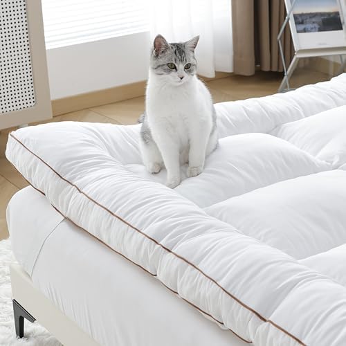 WhatsBedding 3 Inch Memory Foam Mattress Topper, 1700 GSM - Image 7
