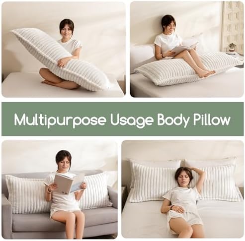 HIGOGOGO Memory Foam Body Pillow, Thickened Large Long Bed Pillow - Image 4